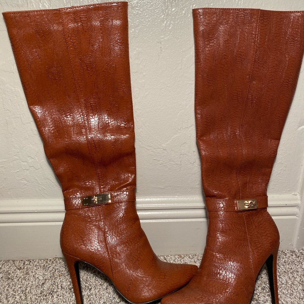 Knee High Stiletto Boots